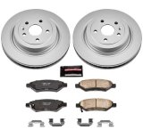 Power Stop 08-14 Cadillac CTS Rear Z17 Evolution Geomet Coated Brake Kit thumbnail 1