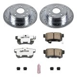 Power Stop 02-04 Honda CR-V Rear Z26 Street Warrior Brake Kit thumbnail 1