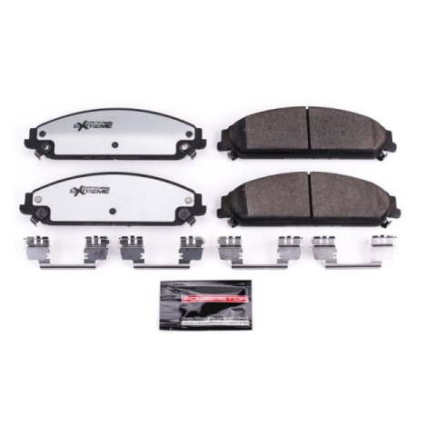 Power Stop 13-14 Chrysler 200 Front Z26 Extreme Street Brake Pads w/Hardware thumbnail 2
