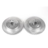 Power Stop 03-04 Infiniti G35 Rear Evolution Drilled & Slotted Rotors - Pair thumbnail 1