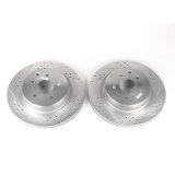 Power Stop 03-04 Infiniti G35 Rear Evolution Drilled & Slotted Rotors - Pair thumbnail 2
