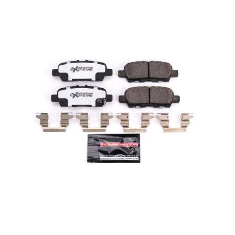 Power Stop 11-12 Infiniti EX35 Rear Z26 Extreme Street Brake Pads w/Hardware thumbnail 2