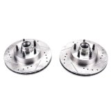 Power Stop 10-11 Ford Ranger Front Evolution Drilled & Slotted Rotors - Pair thumbnail 2