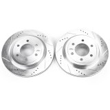 Power Stop 18-19 Ford Expedition Rear Evolution Drilled & Slotted Rotors - Pair thumbnail 1