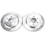 Power Stop 18-19 Ford Expedition Rear Evolution Drilled & Slotted Rotors - Pair thumbnail 2