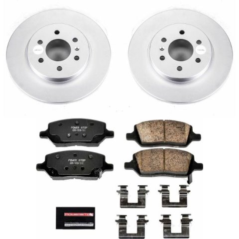 Power Stop 06-07 Buick Terraza Rear Z17 Evolution Geomet Coated Brake Kit thumbnail 1