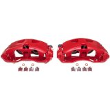 Power Stop 12-19 Ford F-150 Front Red Calipers w/Brackets - Pair thumbnail 2