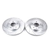 Power Stop 12-15 Chevrolet Captiva Sport Front Evolution Drilled & Slotted Rotors - Pair thumbnail 2
