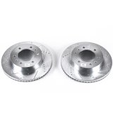 Power Stop 06-10 Hummer H3 Front Evolution Drilled & Slotted Rotors - Pair thumbnail 1