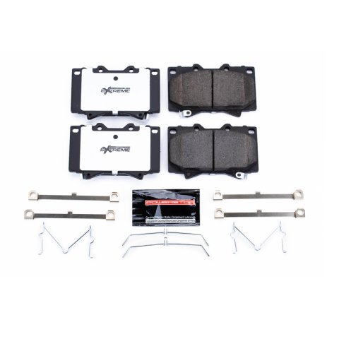 Power Stop 98-07 Lexus LX470 Front Z36 Truck & Tow Brake Pads w/Hardware thumbnail 1