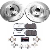 Power Stop 03-06 Mercedes-Benz CLK500 Front Z26 Street Warrior Brake Kit thumbnail 1