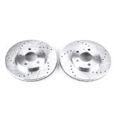 Power Stop 04-08 Chevrolet Malibu Front Evolution Drilled & Slotted Rotors - Pair thumbnail 1