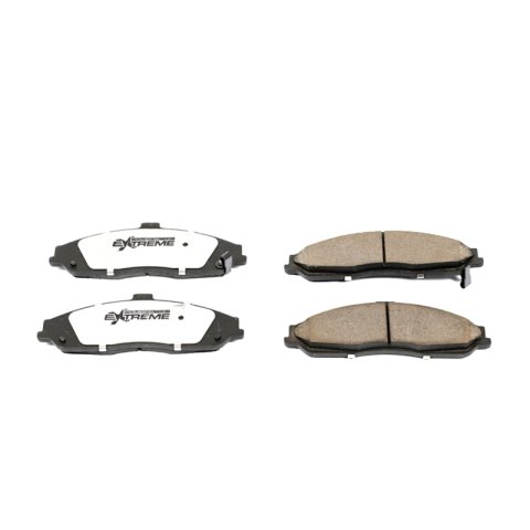 Power Stop 04-09 Cadillac XLR Front Z26 Extreme Street Brake Pads w/Hardware thumbnail 1