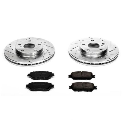Power Stop 02-06 Toyota Camry Front Z23 Evolution Sport Brake Kit thumbnail 1