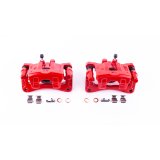 Power Stop 12-14 Chrysler 200 Rear Red Calipers w/Brackets - Pair thumbnail 1