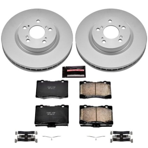 Power Stop 05-12 Acura RL Front Z17 Evolution Geomet Coated Brake Kit thumbnail 1
