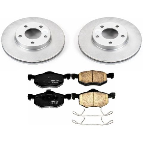 Power Stop 01-07 Ford Escape Front Z17 Evolution Geomet Coated Brake Kit thumbnail 1