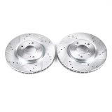 Power Stop 00-09 Honda S2000 Front Evolution Drilled & Slotted Rotors - Pair thumbnail 2