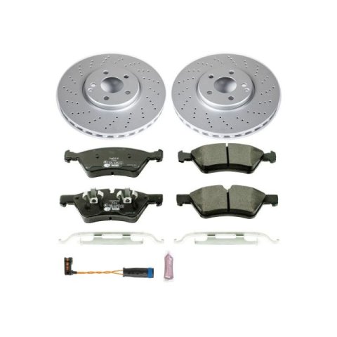 Power Stop 07-09 Mercedes-Benz E350 Front Euro-Stop Brake Kit thumbnail 2