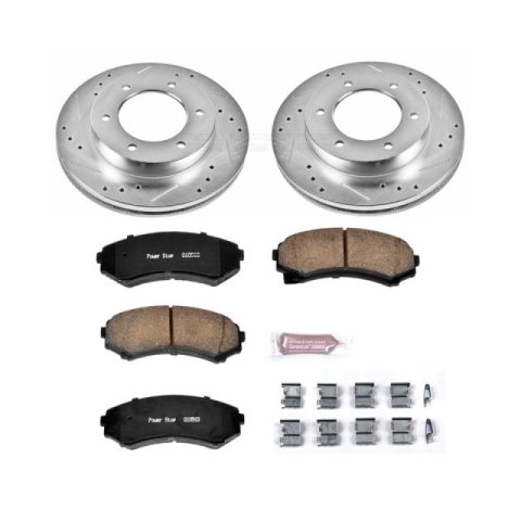 Power Stop 2002 Honda Passport Front Z23 Evolution Sport Brake Kit thumbnail 2