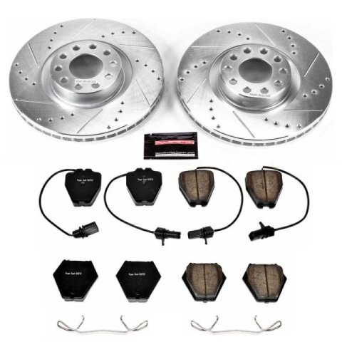 Power Stop 00-04 Audi A6 Quattro Front Z23 Evolution Sport Brake Kit thumbnail 1
