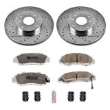 Power Stop 93-96 Honda Prelude Front Z26 Street Warrior Brake Kit thumbnail 1