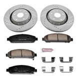 Power Stop 09-16 Toyota Venza Front Z23 Evolution Sport Brake Kit thumbnail 1