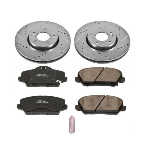 Power Stop 14-17 Kia Forte5 Front Z23 Evolution Sport Brake Kit thumbnail 1