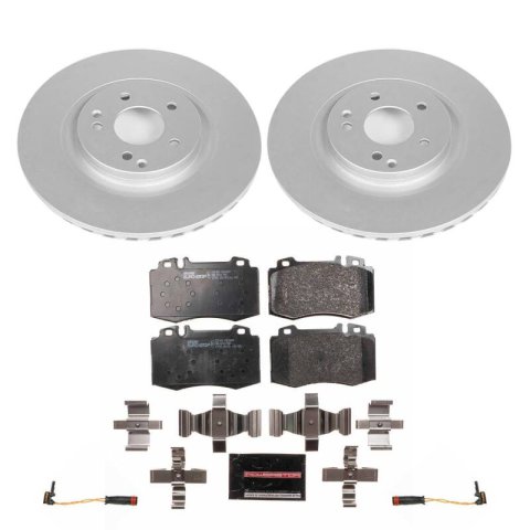 Power Stop 2004 Mercedes-Benz C230 Front Euro-Stop Brake Kit thumbnail 2