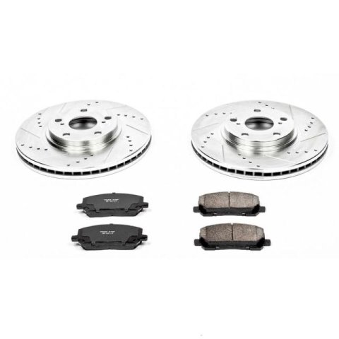 Power Stop 01-07 Toyota Highlander Front Z23 Evolution Sport Brake Kit thumbnail 1