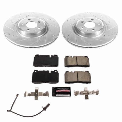 Power Stop 17-18 Audi A6 Front Z23 Evolution Sport Brake Kit thumbnail 1