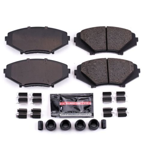 Power Stop 04-11 Mazda RX-8 Front Z23 Evolution Sport Brake Pads w/Hardware thumbnail 1