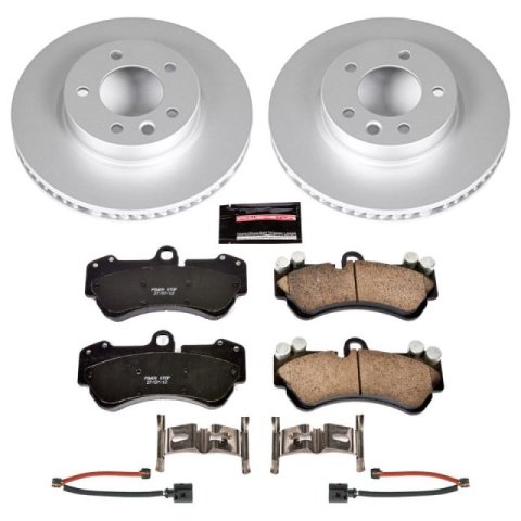 Power Stop 04-06 Porsche Cayenne Front Z23 Evolution Sport Coated Brake Kit thumbnail 1