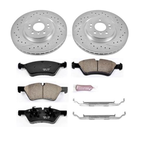 Power Stop 10-11 Mercedes-Benz ML450 Front Z23 Evolution Sport Brake Kit thumbnail 3