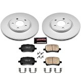Power Stop 2007 Chevrolet Cobalt Front Z17 Evolution Geomet Coated Brake Kit thumbnail 1