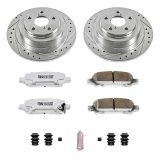 Power Stop 03-06 Subaru Baja Rear Z26 Street Warrior Brake Kit thumbnail 1