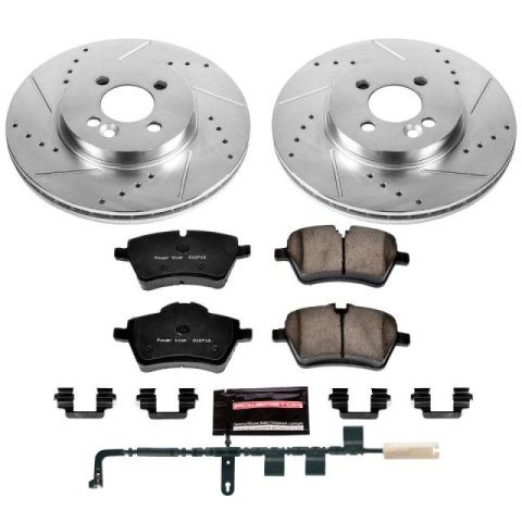 Power Stop 07-10 Mini Cooper Front Z23 Evolution Sport Brake Kit thumbnail 1