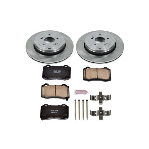 Power Stop 10-16 Hyundai Genesis Coupe Rear Autospecialty Brake Kit thumbnail 1