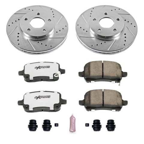 Power Stop 08-11 Chevrolet HHR Front Z26 Street Warrior Brake Kit thumbnail 1
