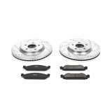 Power Stop 09-11 Ford Flex Front Z23 Evolution Sport Brake Kit thumbnail 1