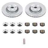 Power Stop 06-13 Chevrolet Corvette Front Z26 Street Warrior Brake Kit thumbnail 1