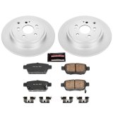 Power Stop 06-14 Honda Ridgeline Rear Z17 Evolution Geomet Coated Brake Kit thumbnail 1