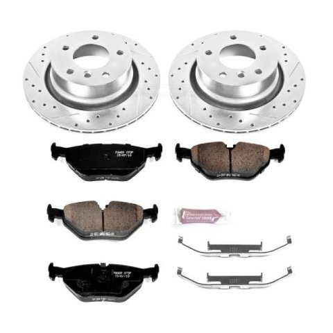 Power Stop 03-08 BMW Z4 Rear Z23 Evolution Sport Brake Kit thumbnail 1