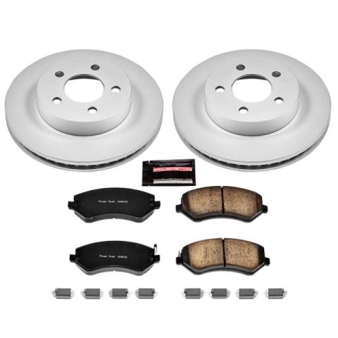 Power Stop 02-07 Jeep Liberty Front Z17 Evolution Geomet Coated Brake Kit thumbnail 1