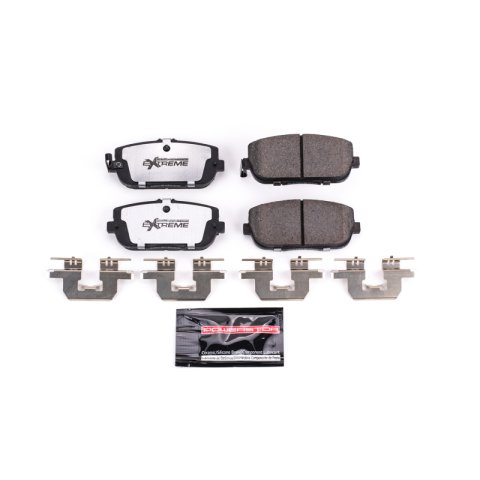 Power Stop 17-19 Fiat 124 Spider Rear Z26 Extreme Street Brake Pads w/Hardware thumbnail 1