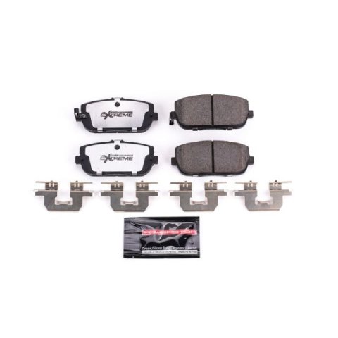 Power Stop 17-19 Fiat 124 Spider Rear Z26 Extreme Street Brake Pads w/Hardware thumbnail 2