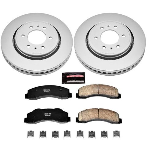 Power Stop 10-18 Ford Expedition Front Z17 Evolution Geomet Coated Brake Kit thumbnail 1