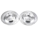 Power Stop 08-16 Chrysler Town & Country Rear Evolution Drilled & Slotted Rotors - Pair thumbnail 2