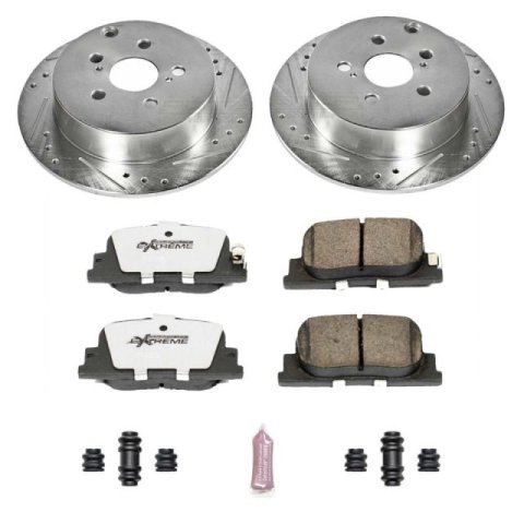 Power Stop 03-06 Pontiac Vibe Rear Z26 Street Warrior Brake Kit thumbnail 1