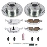 Power Stop 03-05 BMW Z4 Rear Z26 Street Warrior Brake Kit thumbnail 1
